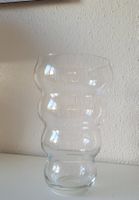 Glasvase Blumenvase Wellen Vase Klarglas - NUR ABHOLUNG