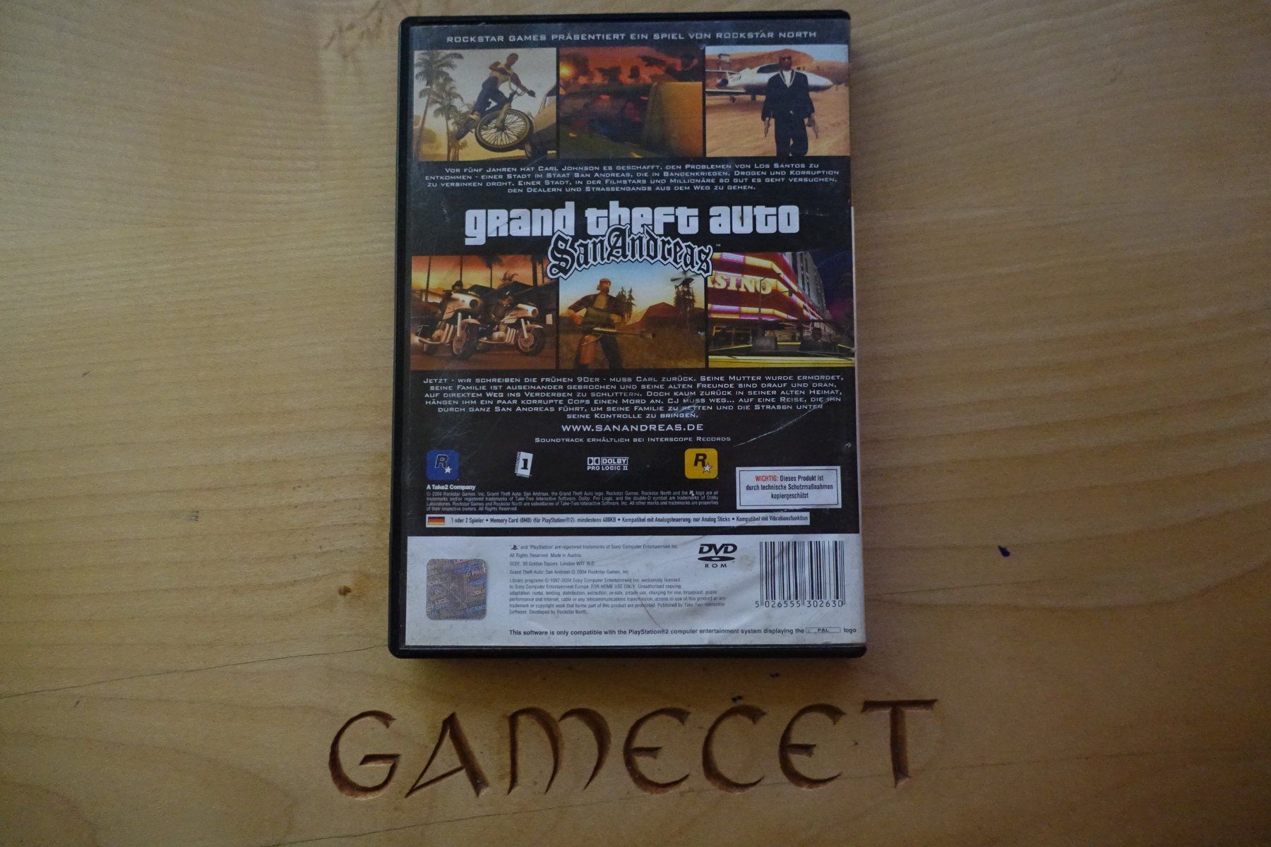 Sony Spiele: Grand Theft Auto: San Andreas - USK – Gebraucht aus Steinach von Gamecet 3