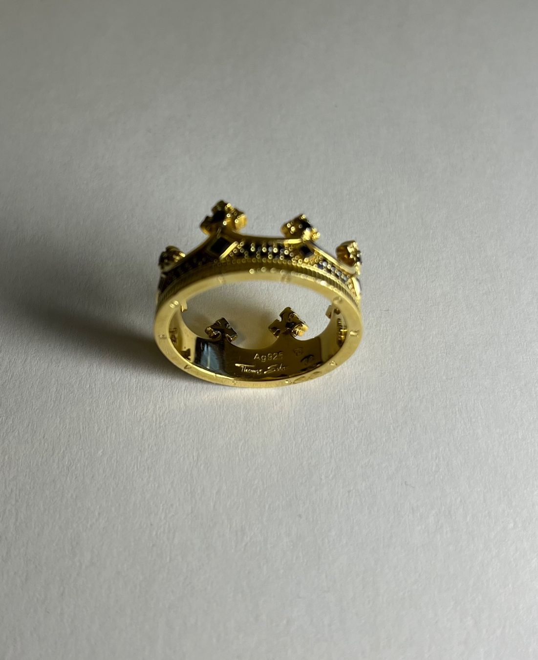 Thomas Sabo Anelli: Ring Krone gold Thomas Sabo – Usato da Oberlunkhofen venduto da jan_q2dt 4
