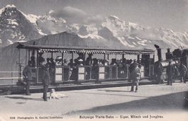 Schynige Platte - Bahn   BE  -   Eiger, Mönch und Jungfrau