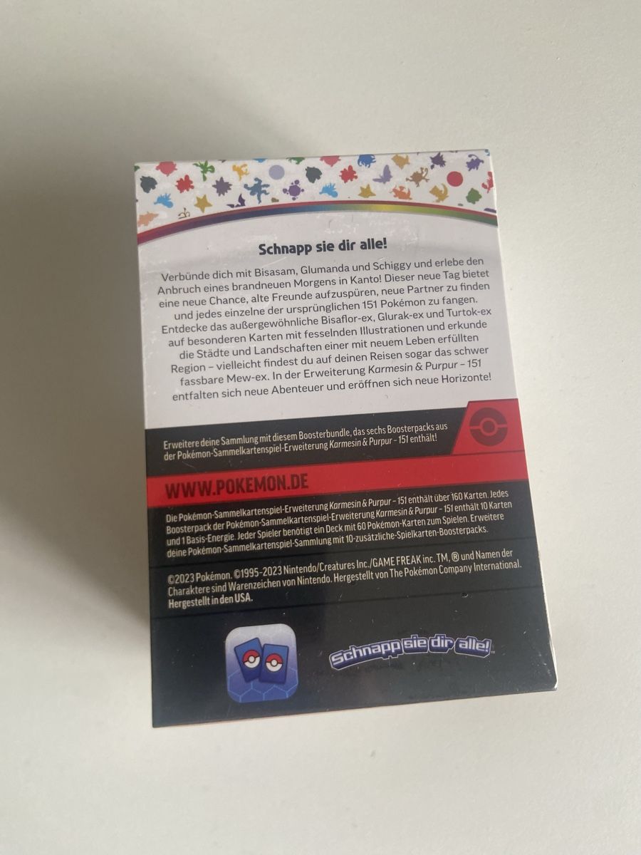 Pokémon Carte collezionabili: pokemon 151 de booster bundle – Nuovo e nell'imballaggio originale da Stäfa venduto da JamesO03 1