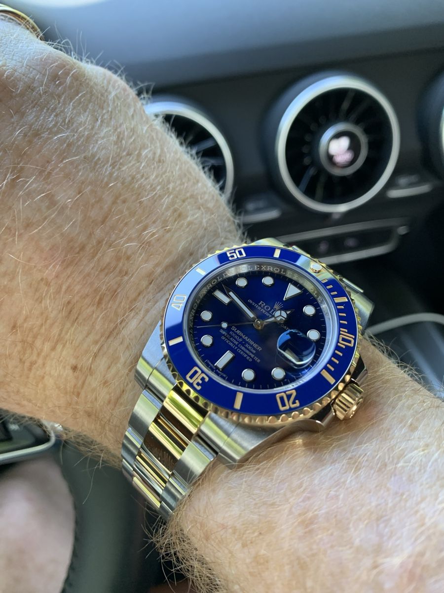 Rolex Orologi: Rolex Submariner blue gold 116613LB – Usato da Küsnacht ZH venduto da Conan11