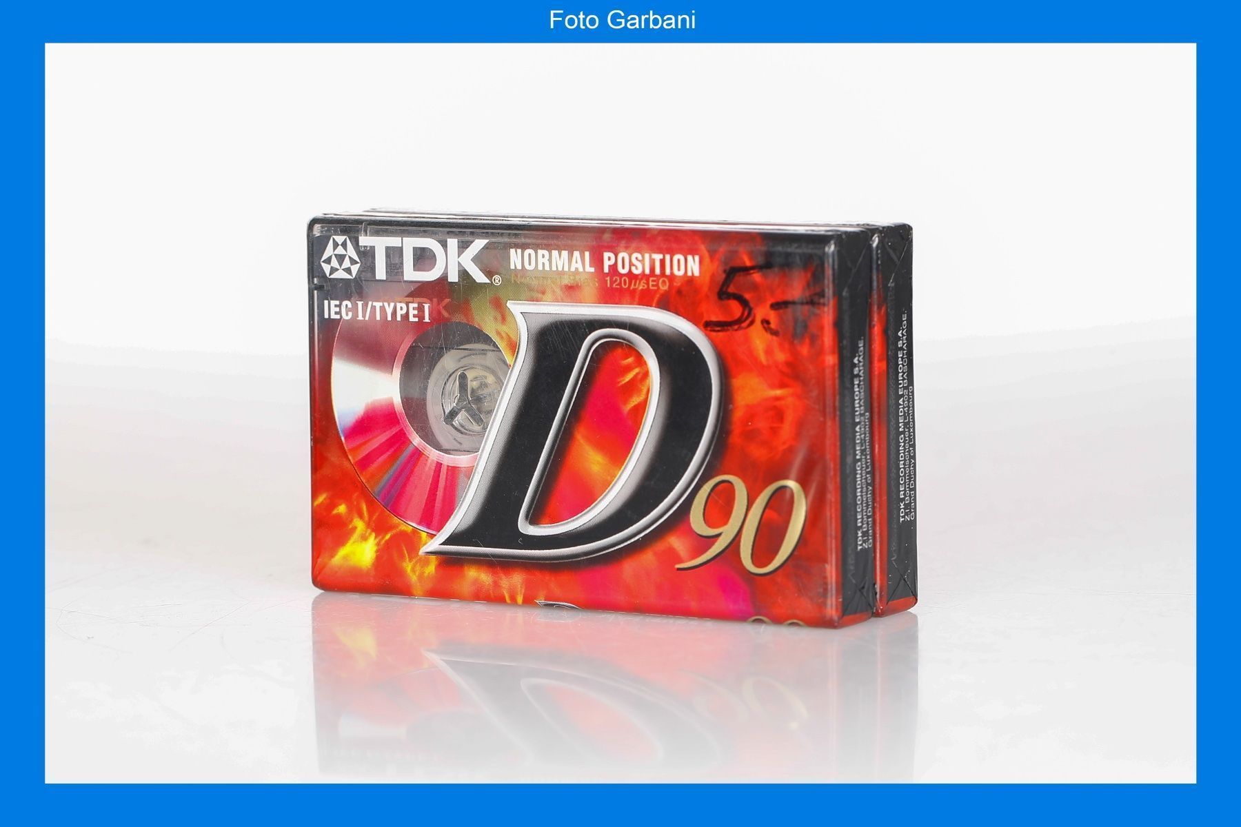 Cassettes audio: TDK D90 IEC I/TYPE I Normal Position – Neuf avec emballage d'origine à Muralto par FotoGarbani