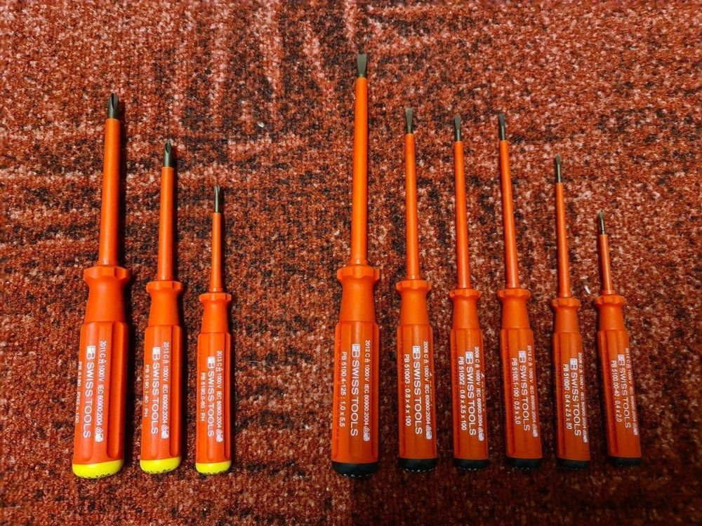 Aexit 9-in-1 Schraubendreher-Bit Set – Mit Torx, Tri-Wing, Kreuz, Schlitz & Stern – Inklusive Griff
