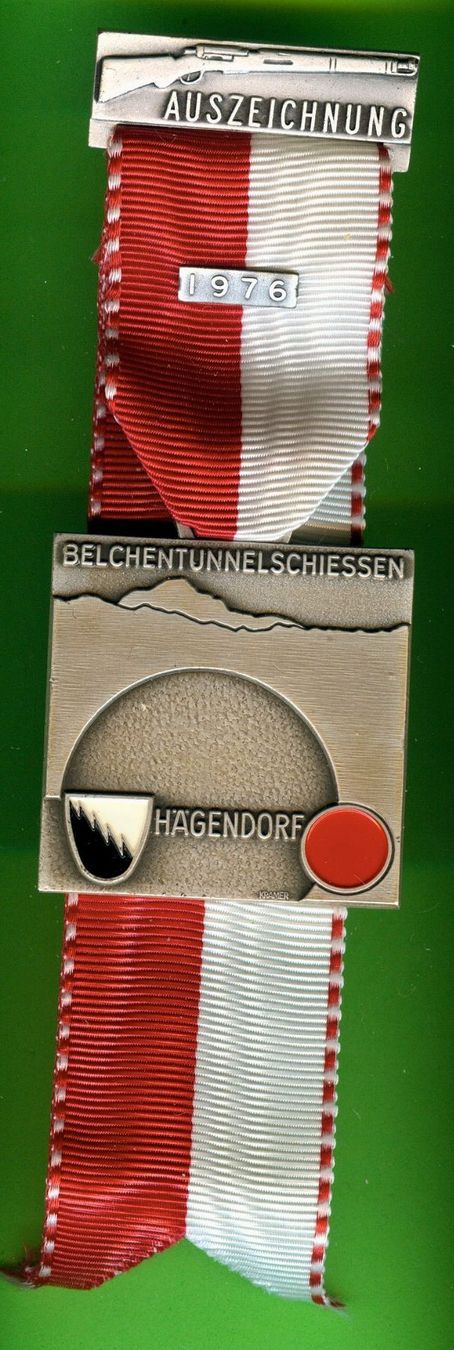 Medaillen: KRANZABZEICHEN  1976 – Gebraucht aus Winterthur von Sammleroase