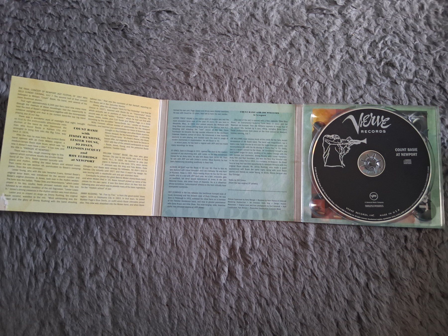 CD: COUNT BASIE   IN NEWPORT        CD – Usato da Wetzikon ZH venduto da Ramones01 2
