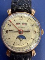 Herren Uhr Richard 18K 0.750 Mondphase Kalender Gold
