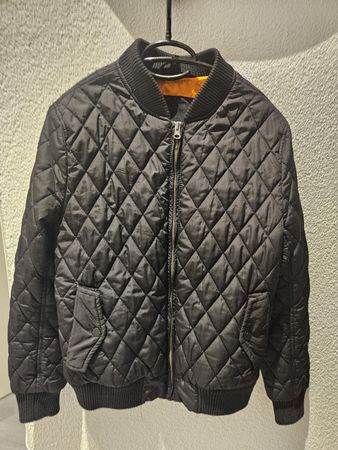 Urban Classics Steppjacke Schwarz, Grösse S-M