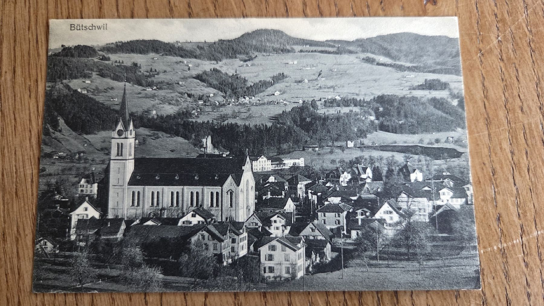 Ansichtskarten: 1922 Ansichtskarte Bütschwil – Gebraucht aus Arni AG von Moth68