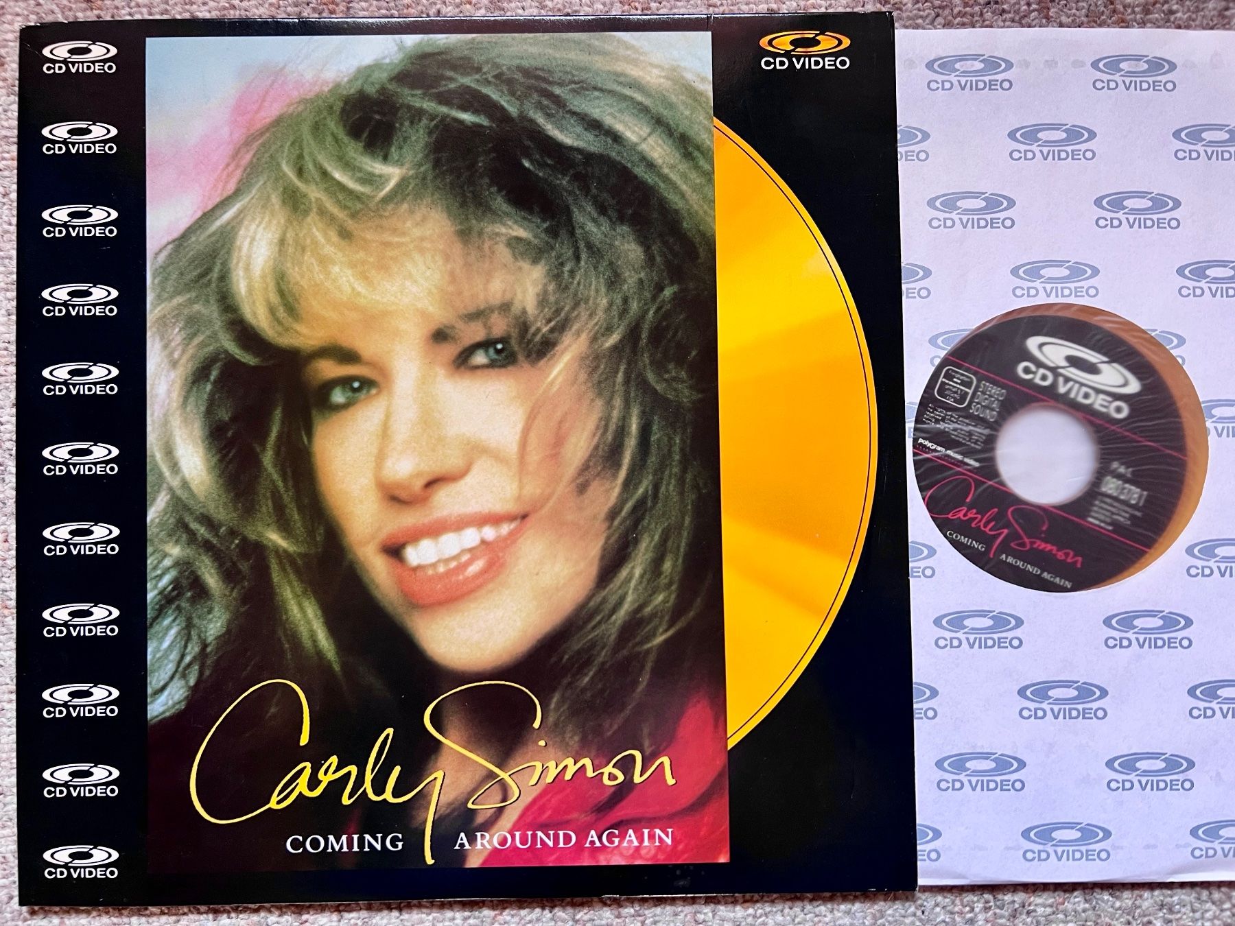 Tutti i DVDs: CD VIDEO CARLY SIMSON Coming Around Again - RARE – Usato da Unterseen venduto da bongmarley