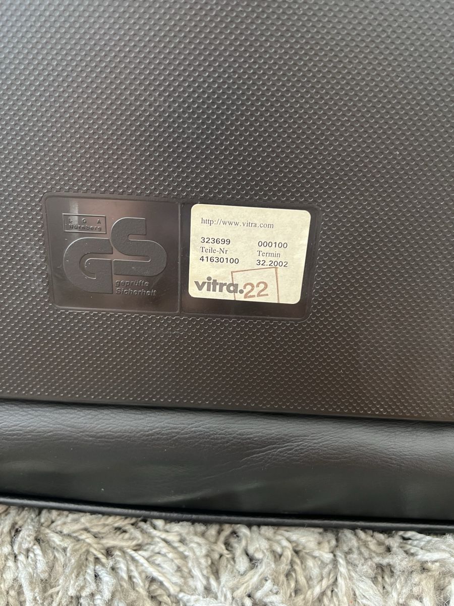 Vitra Sedie: 4x Vitra Visavis Stühle, Schwarz – Usato da Zürich venduto da Juli8050 7