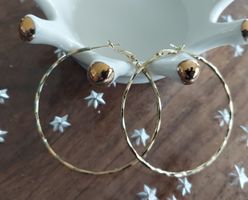 Goldene Ohrringe, gross,❣️Neu❣️