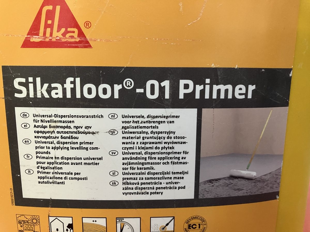 Sika Colori: Sika Sikaflor-01 Primer 10kg – Usato da Basel venduto da luk_stein 2