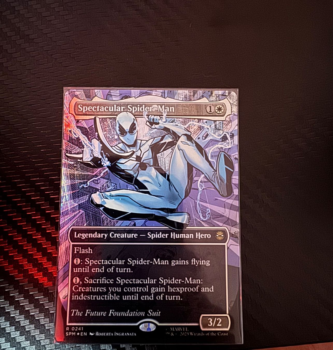 Magic The Gathering Carte collezionabili: Magic the Gathering: Foil Spectacular Spider-Man #241 – Nuovo (secondo la descrizione) da Mont-sur-Rolle venduto da ryn_2tlx 1
