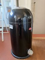 Wesco Abfalleimer schwarz mit Fusspedal gebraucht
