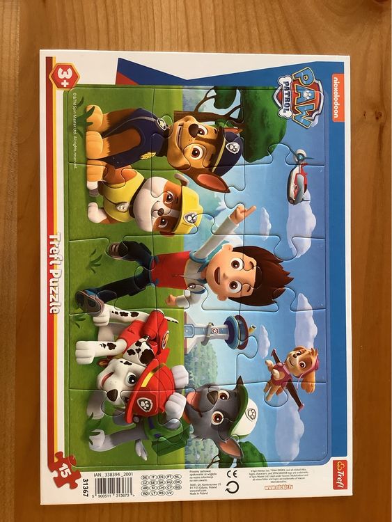Puzzle paw patrol ab 3 Jahre | Kaufen auf Ricardo