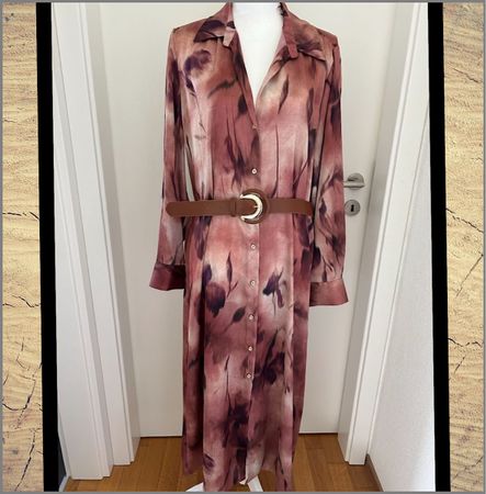 Robe Zara satinée taille L comme neuf