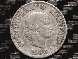1906 - 10 cts. 1.00 Mio.!!! 2.93gr!