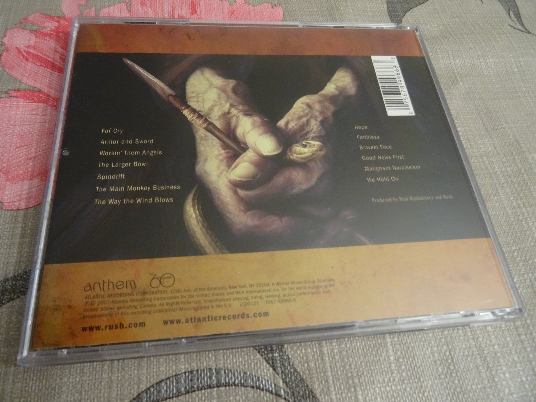CD: Rush - Snakes & Arrows CD – Usato da Olten venduto da Disc-Ausverkauf 1