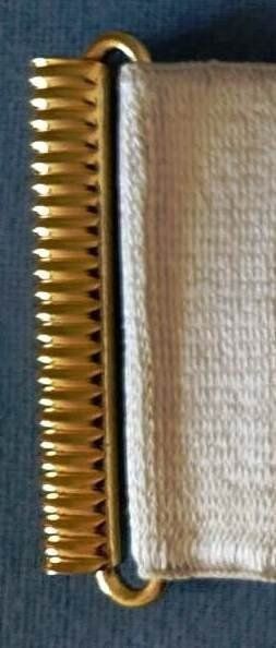Gürtel: Taillengürtel aus 100%  Elastan mit Metall Goldschnalle – Neu (gemäss Beschreibung) aus Zürich von 1980ale 2