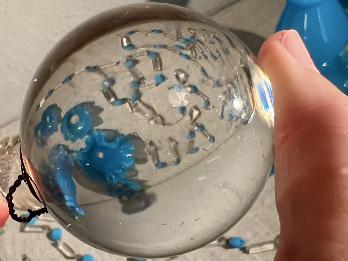 Murano Lampade: Important Lot d'Éléments Bleus – Usato da Genève venduto da ChineuseReveuse 7