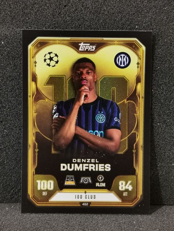 Match attax 2025 /26 Denzel Dumfries 100 club (Gebraucht) in Einsiedeln ...