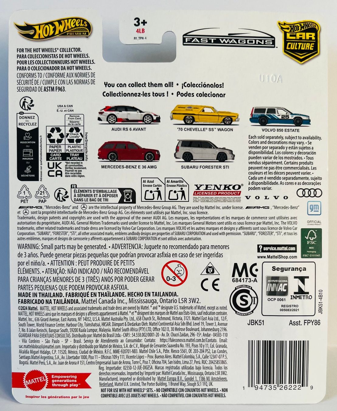 Hot Wheels Modellini d'auto: Hot Wheels - Audi RS 6 Avant – Nuovo e nell'imballaggio originale da Brittnau venduto da tor129 1