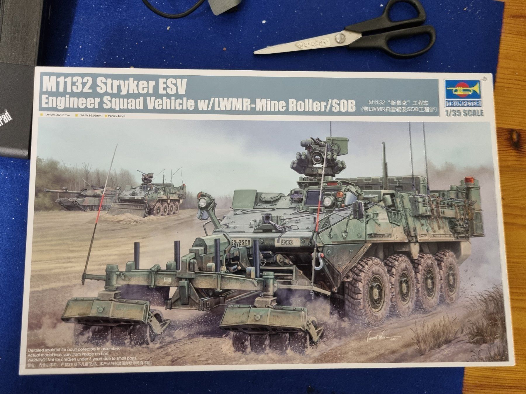 Kit di modellismo & Modellini statici: M1132 Stryker ESV – Nuovo (secondo la descrizione) da Wettingen venduto da Mmarb