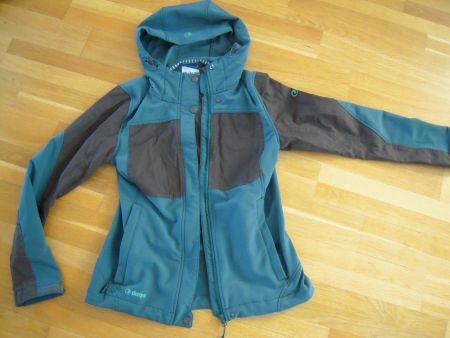 Sherpa Softshell Jacke Gr XS - S  Farbe: Petrol- anthrazit