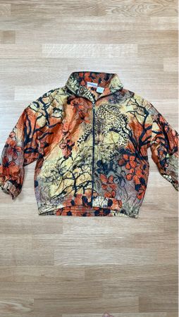 Retro / Vintage Leoparden Print Jack Grösse S
