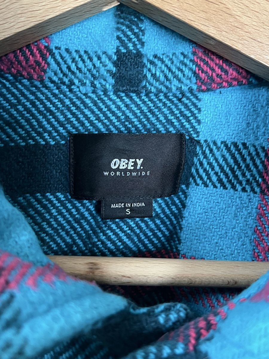 Camicie: Obey Kariertes Hemd/Jacke Grösse S – Usato da Frauenfeld venduto da jon_dlt7 2