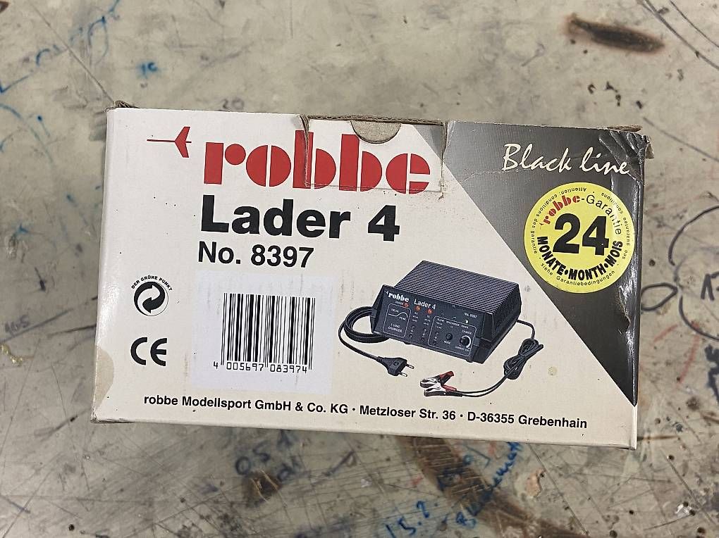 Robbe Batterie, Caricabatterie & Alimentatori: Ladegerät robbe Lader 4 NEU! – Nuovo (secondo la descrizione) da Gontenschwil venduto da Hpassat 1
