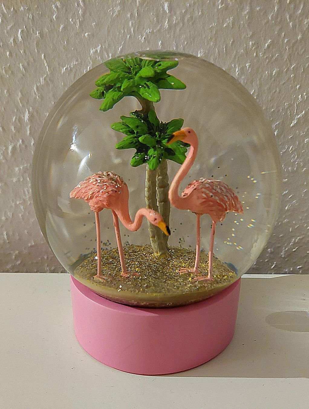 Tutte le decorazioni: Deko/ Flamingo Glas schneekugel – Nuovo (secondo la descrizione) da münchenstein venduto da ewu_8lcz