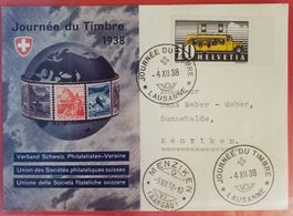 BJ41) 1938 Lausanne Tag der Briefmarken