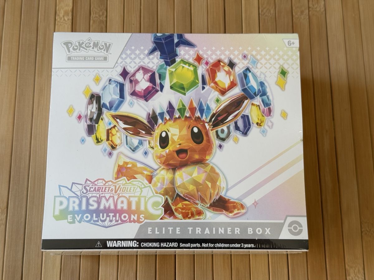 Pokémon Carte collezionabili: Pokémon Prismatic Evolutions ETB sealed (EN) – Nuovo e nell'imballaggio originale da Zürich venduto da GengarDelivery