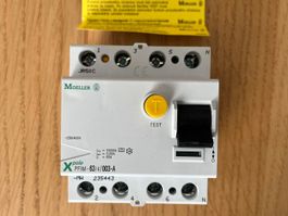 FI-Schutzschalter Moeller 4P 63A 30mA, FI-Schalter