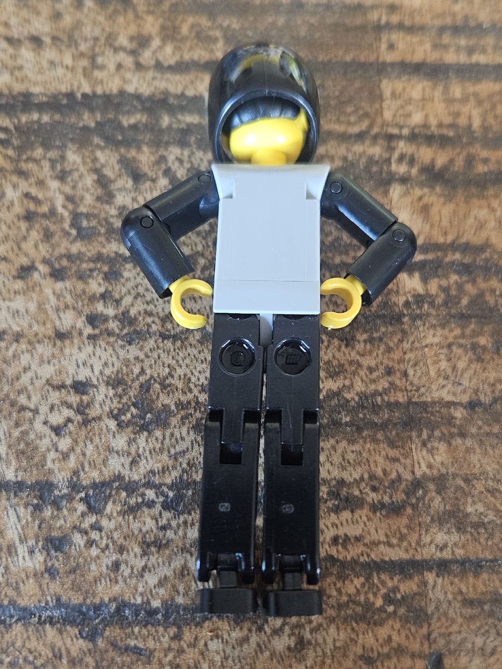 Lego Baukästen: lego figurine tech012a Technic Figure Black Legs,  – Gebraucht aus Confignon von Ecrofigs 1