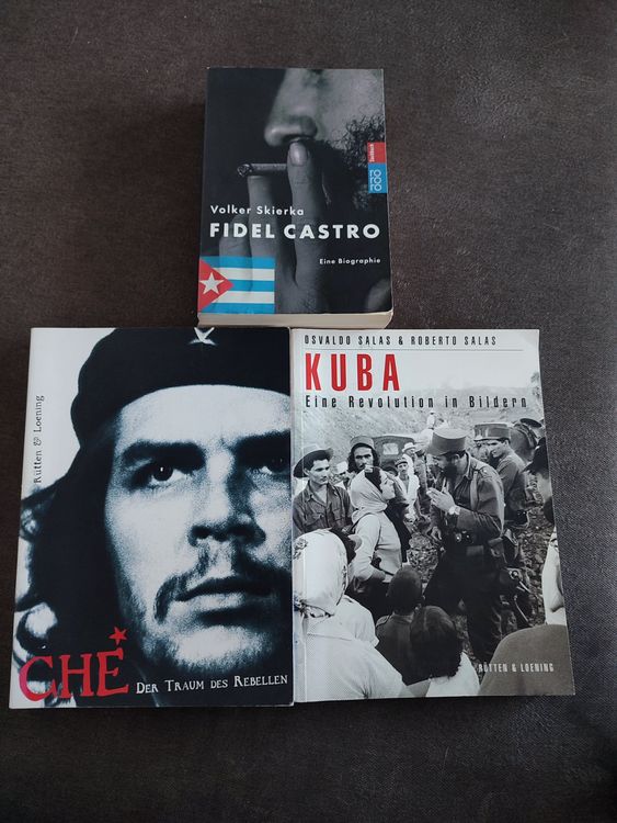 3 Bücher Fidel Castro/Che Guevara/Cuba Kaufen auf Ricardo
