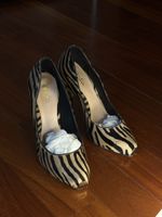 Sebastian Pump Heels - Zebra Print