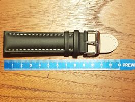 24mm Bracelet de montre en cuir