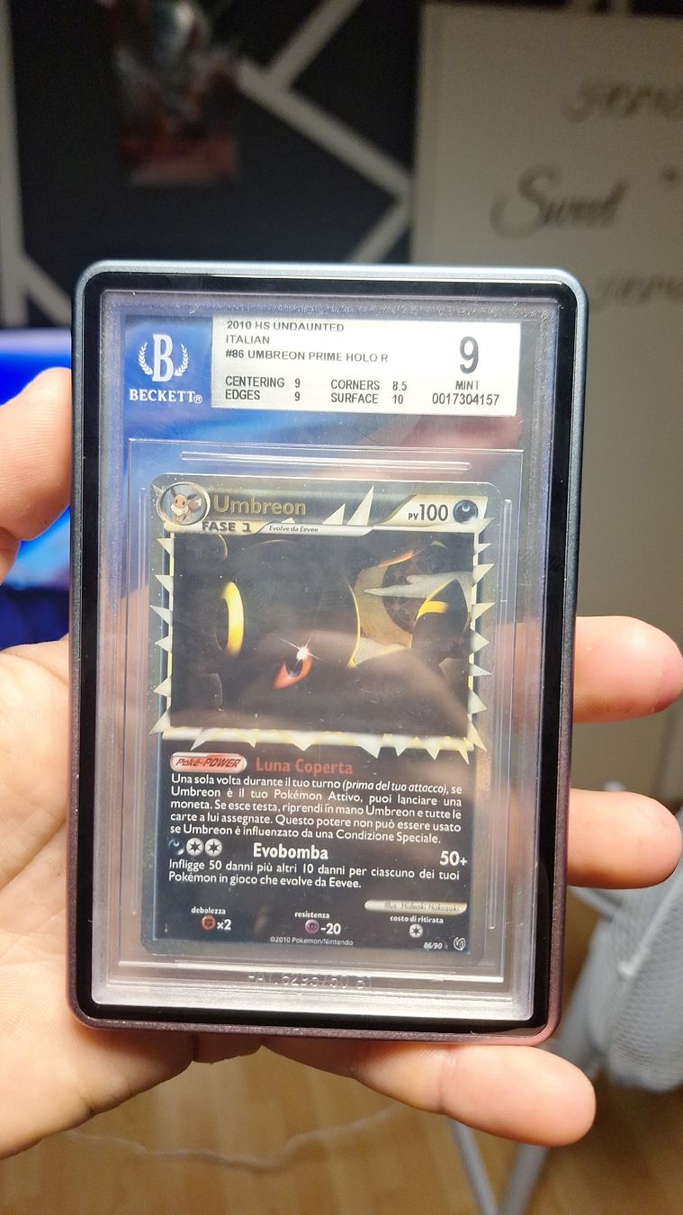 Pokémon Carte collezionabili: umbreon prime bgs 9 pop 20 ita – Usato da Wald ZH venduto da J_11