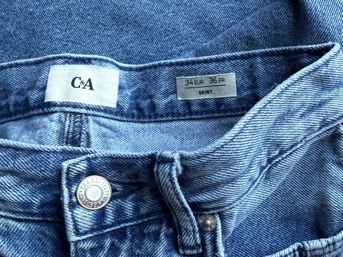 C&A Gonne: Gonna lunga in jeans taglia 34 – Nuovo (secondo la descrizione) da Bellinzona venduto da bul_mvy5 2