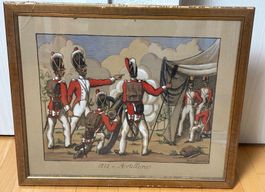 Image militaire, peintre Henry-Claudius Forestier