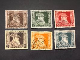 BAYERN 1911 86-91 gestempelt TADELLOS teils geprüft (2414)