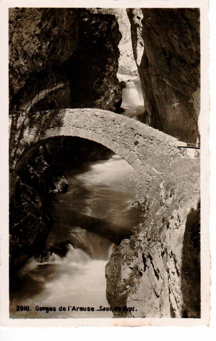 Cartes postales: Gorges de l`Areuse Saut de Brot – D'occasion à Wolhusen par Curver9