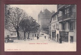 LAUSANNE - Place de la Barre