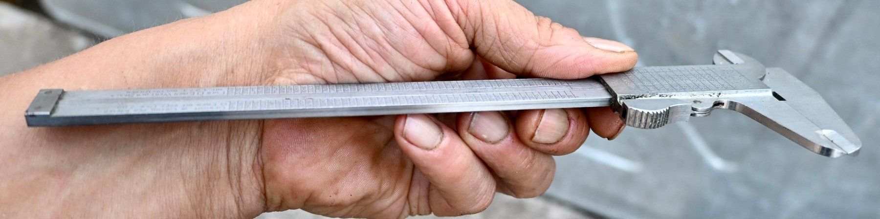 Messen: alter Rechen-Messschieber HELU mit Verpackung – Gebraucht aus Pfaffhausen von mono_rec 9