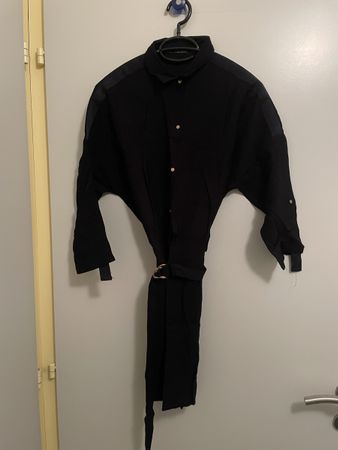 Combinaison ZARA noire satinée jamais portée