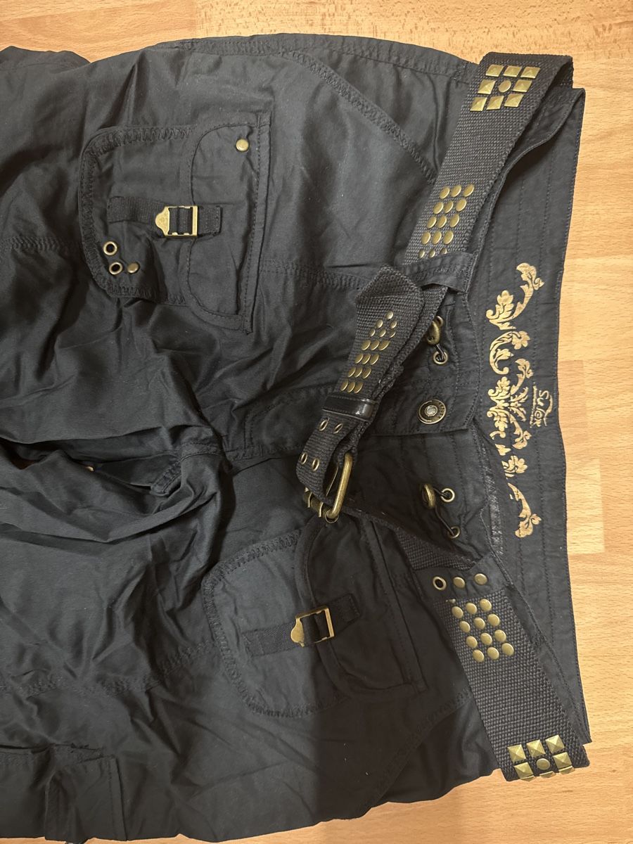 Pantaloni: Schwarze Cargohose mit Nietengürtel Gr. 38 #1 – Nuovo (secondo la descrizione) da St. Gallen venduto da mai_2lcj 1