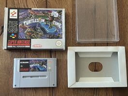 Super Nintendo Turtles in Time - in Orginalverpackung selten